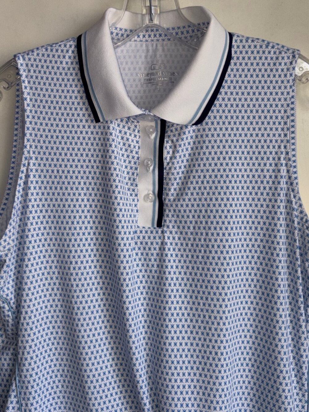 Vineyard Vines Performance Polo Size Medium Sleeveless
